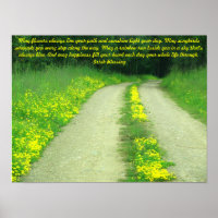 May Flowers Line Your Path...Irish Blessing