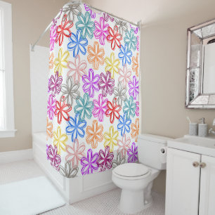 May Flowers Shower Curtain