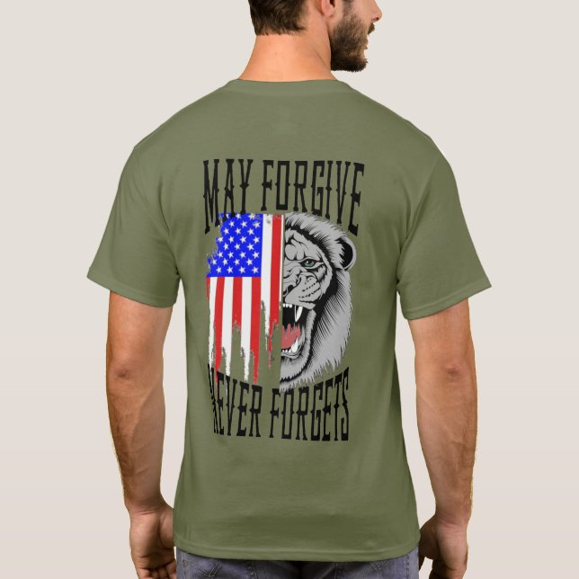 May Forgive Lion T-Shirt (Back)
