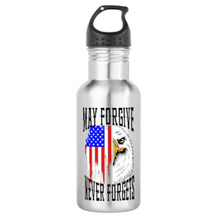May Forgive, Never Forgets Eagle 532 Ml Water Bottle