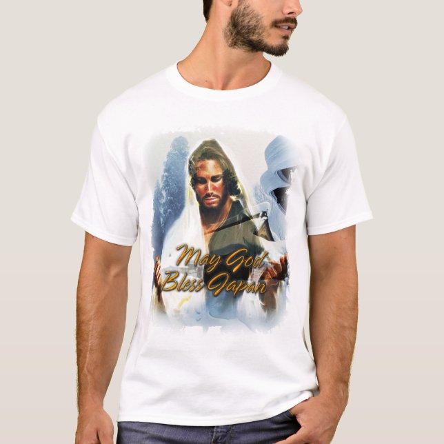 May God Bless Japan T-Shirt (Front)