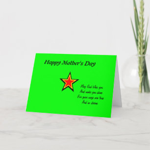 May god bless you mother's day cards
