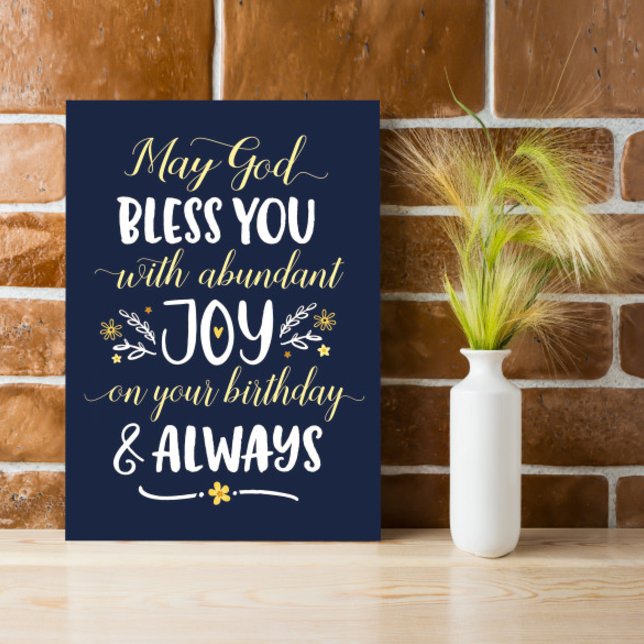 May God Bless you with Joy On your Birthday (Creator Uploaded)