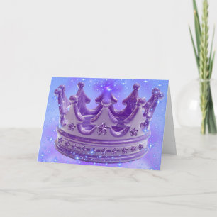 May God Crown You Greetings Card