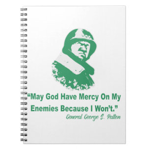 May God Have Mercy On My Enemies #USAPatriotGraph Notebook