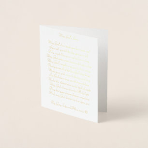 May God's Love Foil Card