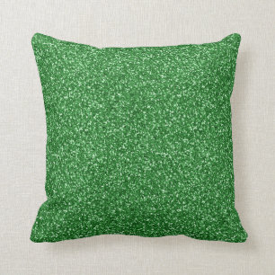 May Green Glitter Cushion