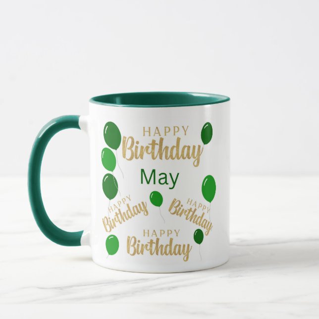 May happy birthday Mug (Left)