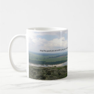 May he grant you the desires of your heart. coffee mug