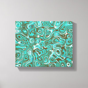 May I follow U 1 Retro feeling abstract modern Canvas Print