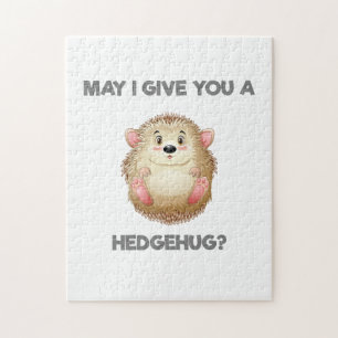 May I Give You A Hedgehug Jigsaw Puzzle
