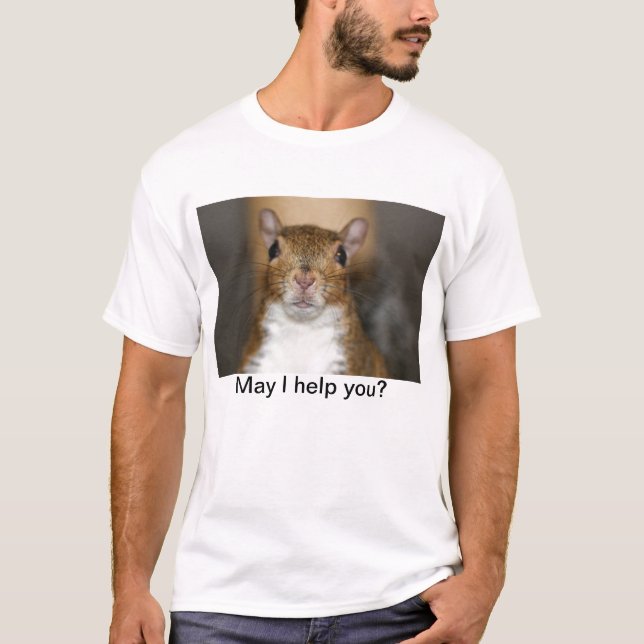 May I help you? T-Shirt (Front)