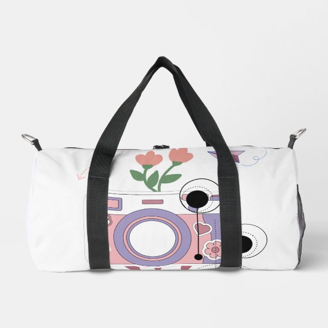 May I take your photo?  Duffle Bag (Front)