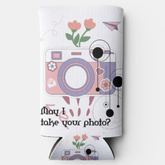 May I take your photo? Seltzer Can Cooler
