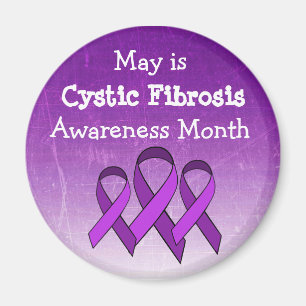 May is Cystic Fibrosis Awareness Month Magnet