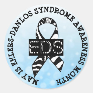 May is Ehlers-Danlos syndrome Month Stickers