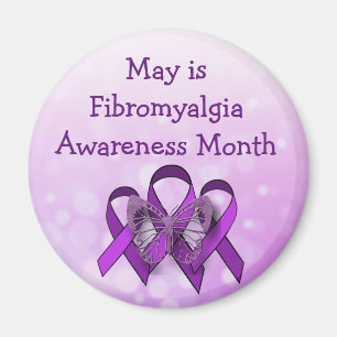 May is Fibromyalgia Awareness Month Magnet
