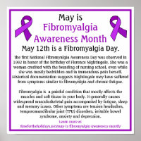 May is Fibromyalgia Awareness Month
