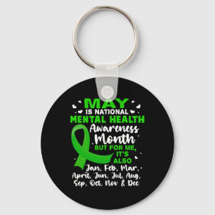May Is National Mental Health Awareness Month Mens Key Ring