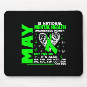 May Is National Mental Health Awareness Month Posi Mouse Mat