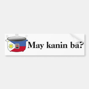 May kanin ba? Bumper Sticker