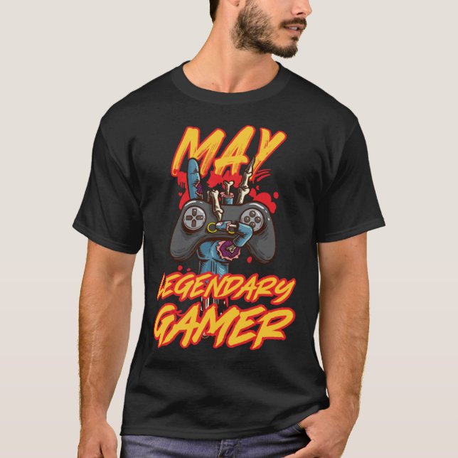 May Legendary Gamer T-Shirt (Front)