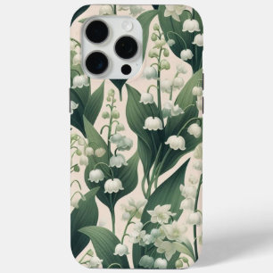 may lily of the valley birth month flower iPhone 15 pro max case