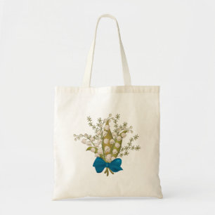 May Lily of the Valley Floral Bouquet  Tote Bag