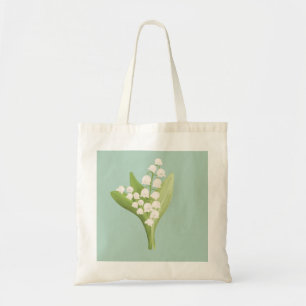 May Lily of the Valley Floral Bouquet  Tote Bag