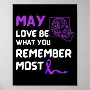 May Love Be What You Remember Most Heimerheimer Aw Poster