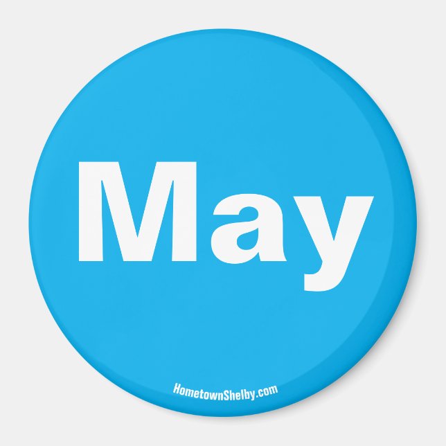 May magnet (Front)