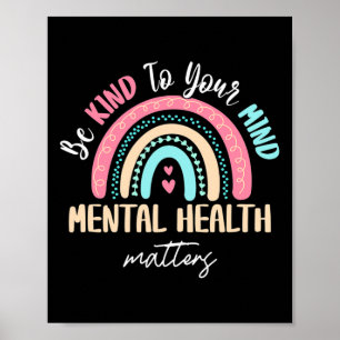 May Mental Health Awareness Mental Health Matters Poster