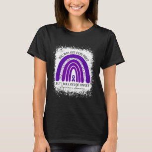 May Not Remember But I Will Never Forget Alzheimer T-Shirt