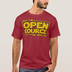 May Open Source programming funny devops linux T-Shirt