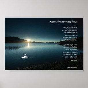 May our friendship last forever poster