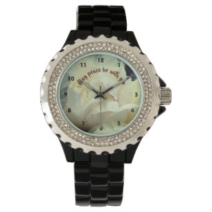 May Peace Be With You Peony Inspirational   Watch