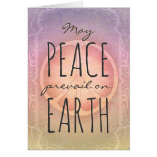 May Peace prevail on Earth