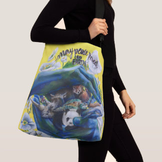 May Peace Prevail On Earth International Artist Crossbody Bag