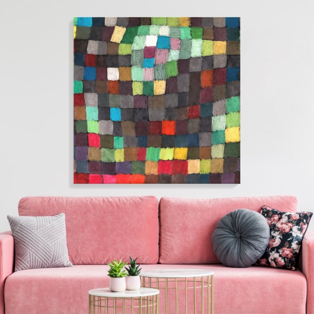 May Picture | Paul Klee | Canvas Print (Insitu(LivingRoom))