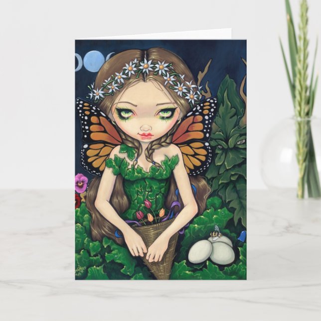 "May Queen" Greeting Card (Front)