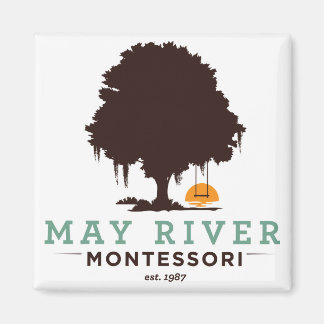 May River tree logo magnet