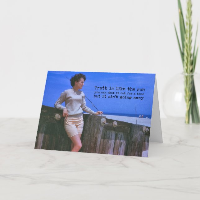 MAY SEPTEMBER ROMANCE Greeting Card (Front)