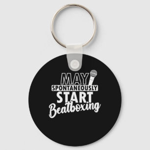 May Spontaneously Beat Boxing Key Ring