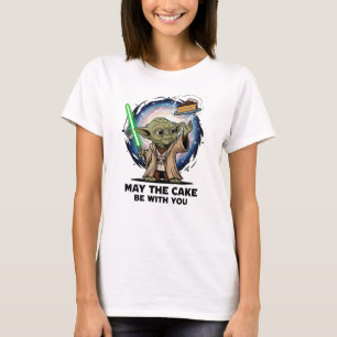May the Cake Be With You-Cake Parody T-Shirt