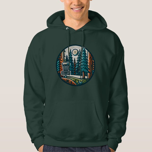 May the Course Be with You Disc Golf  Hoodie (Front)