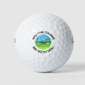 May The Course Be With You – Funny Golf Balls