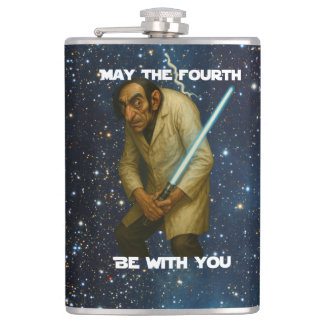 May the Fourth be with you (Math-ter)! Hip Flask