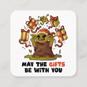 May the Gifts Be With You Square Business Card