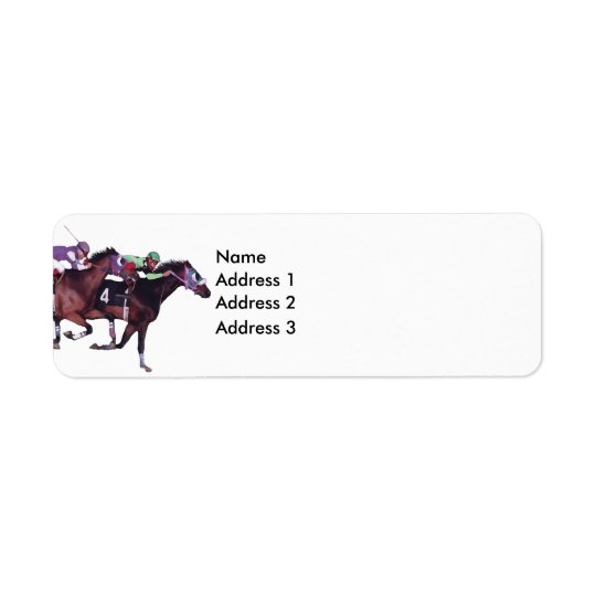 May The Horse Be With You!, Address 3, Address ... Return Address Label
