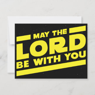 May the LORD Be With You Postcard